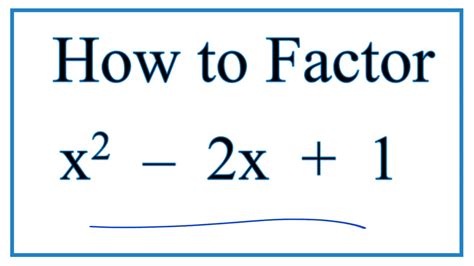 x 2 2x 1 2|x 2 2x+1 factored.